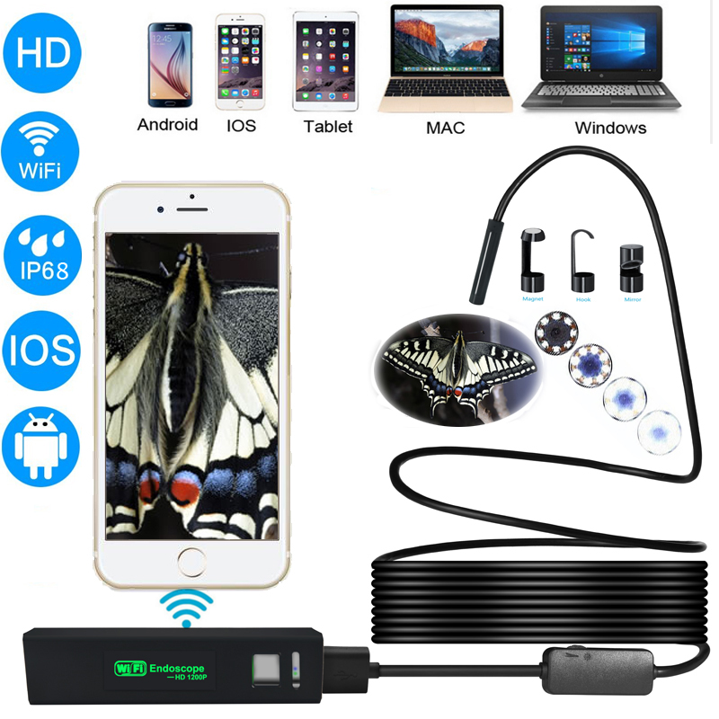 110A 1200P WiFi Endoscope