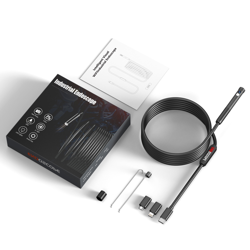 ANESOK W300 WIFI 2MP Type-C Portable Endoscope