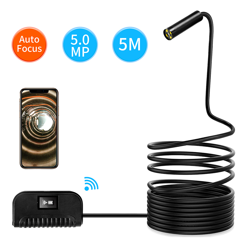 Inskam109-A 5MP 12mm Auto Focus Wifi Microscope