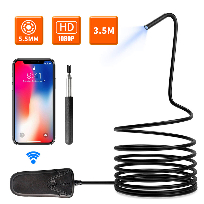 Y130-5 5.5mm wifi industrial endoscope