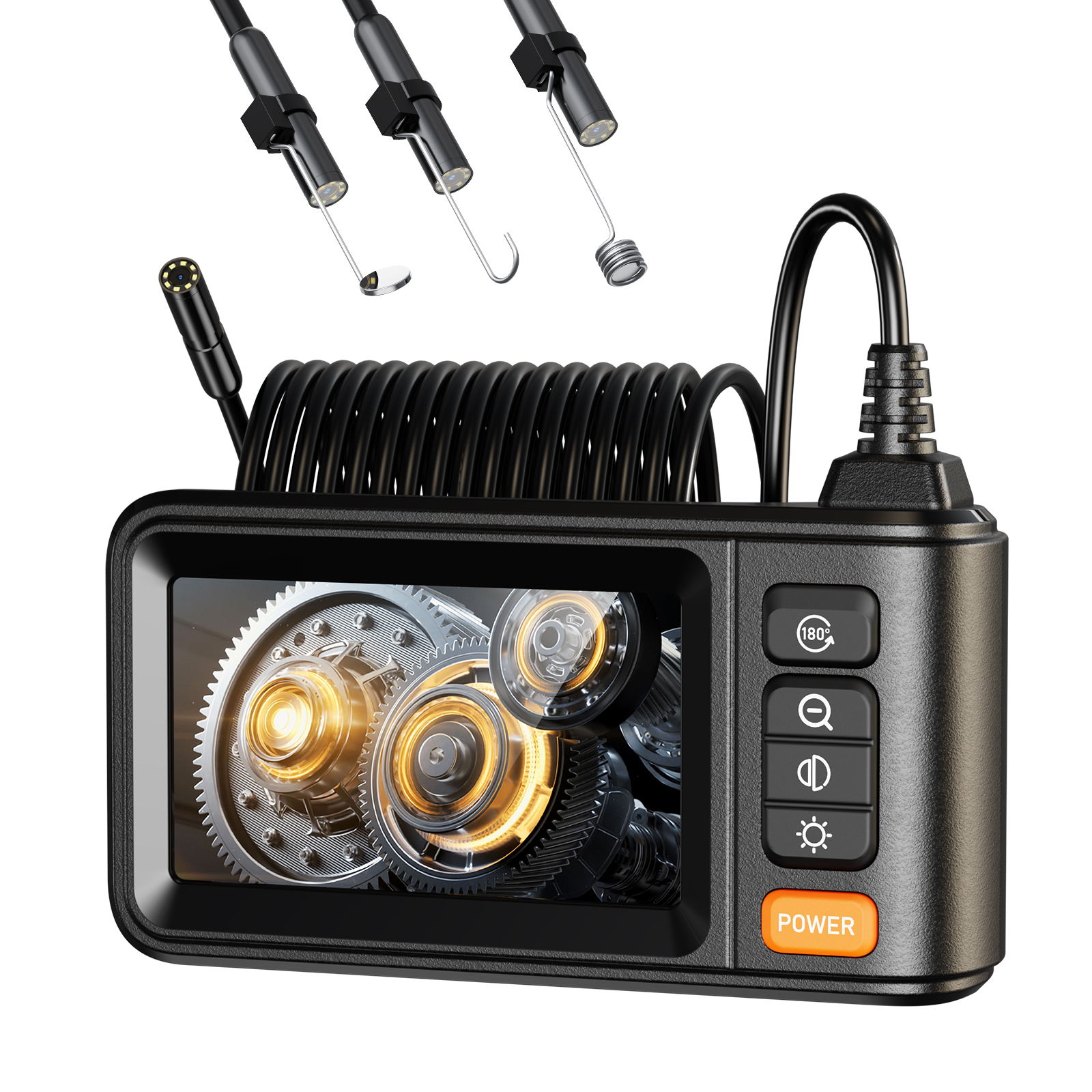 C21-M Portable Car Repair Tools Borescope Sewer Pi
