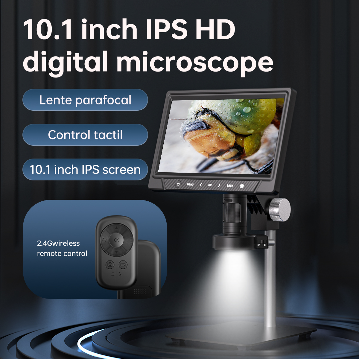 351B 10.1inch Digital Electronic Jewelry Microscope