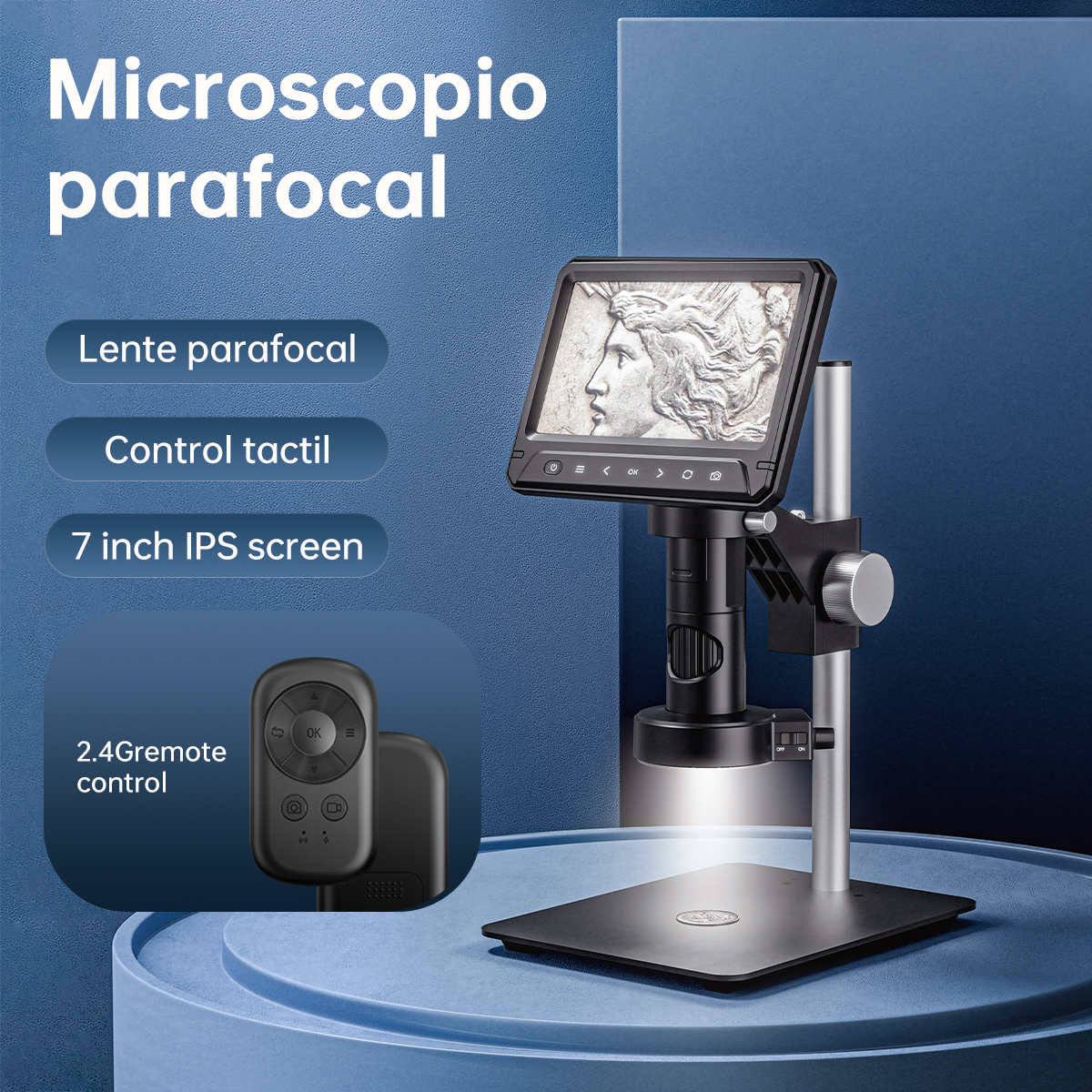 331C 10.1inch auto focus microscope