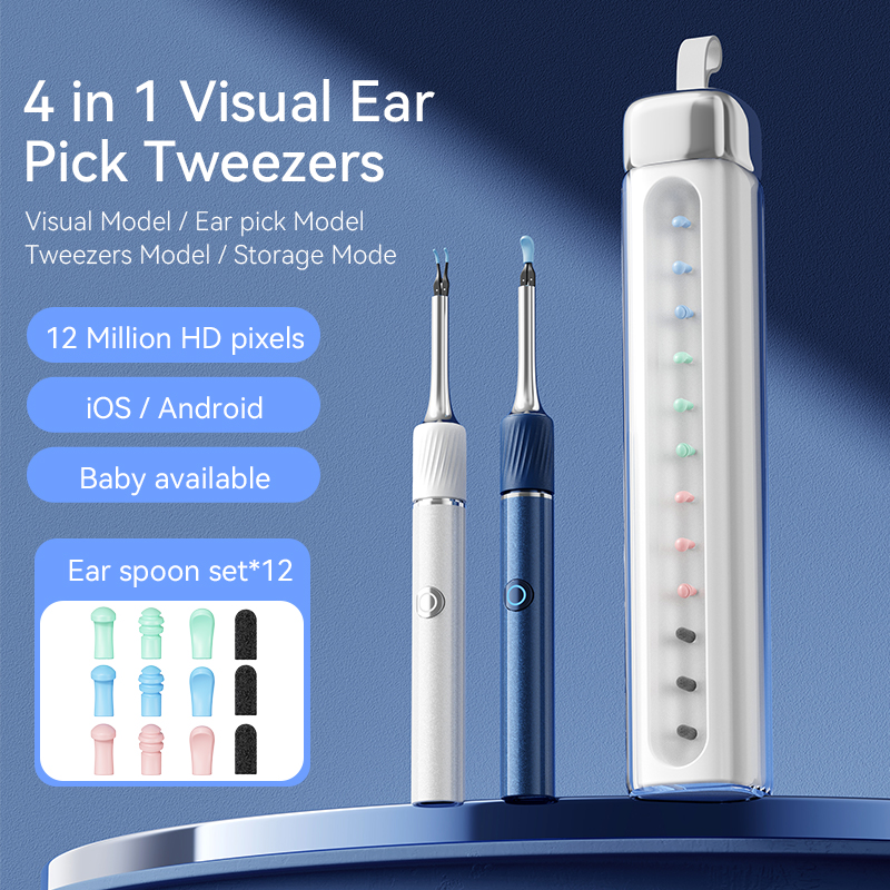 S8 Pro 4.5mm 8MP Ear Wax Removal Kit With Manual T