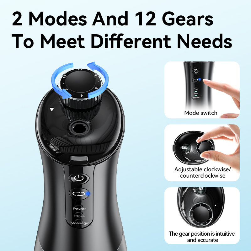 C2SE C2SE 2 Modes Floss Water Jet Pick Flosser Ele