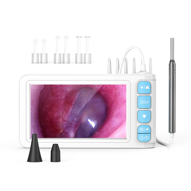 P90 3.9mm 5inch IPS Endoscope Monitor Ear Camera