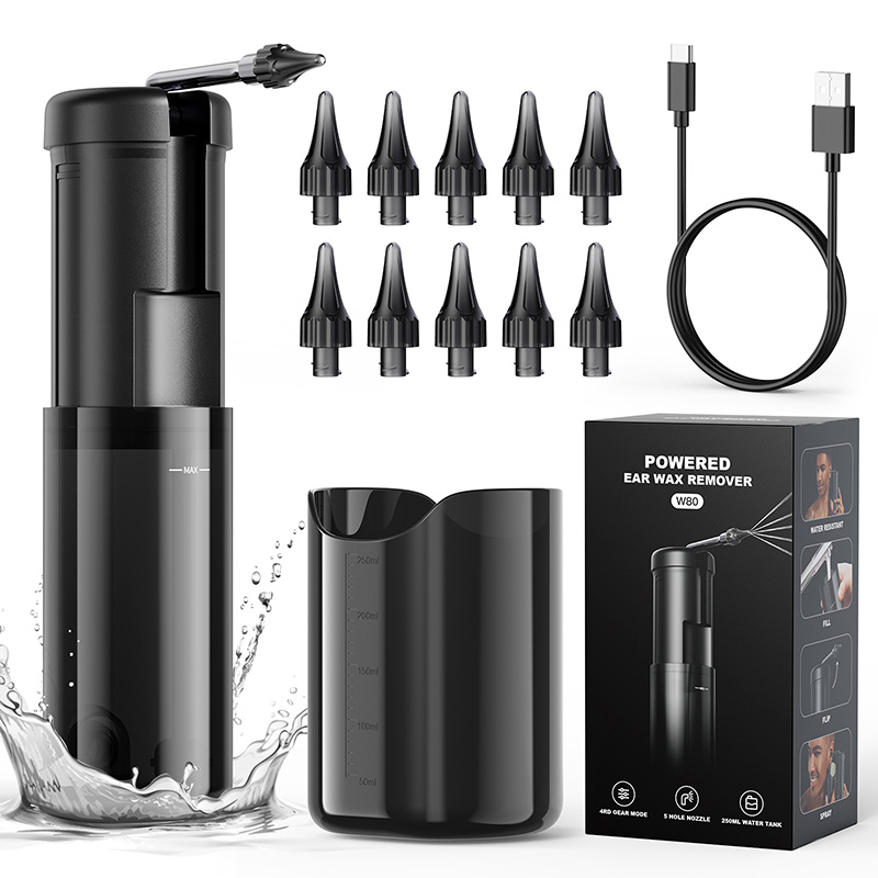 W80 5 Modes 10 Tips Effective Ear Irrigation Flush