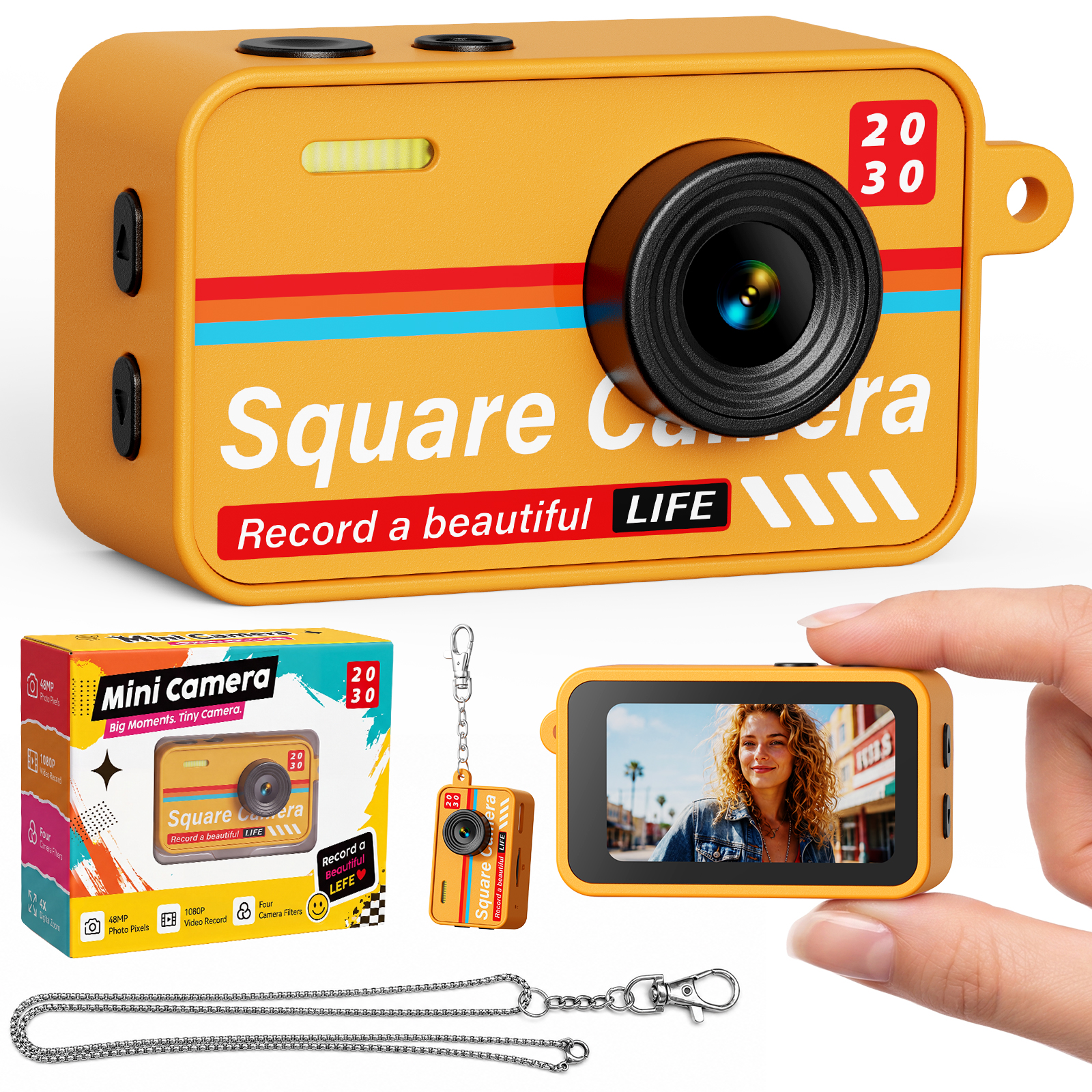 MC3 Retro Camera Mini Camera Toys Pocket Digital Camera