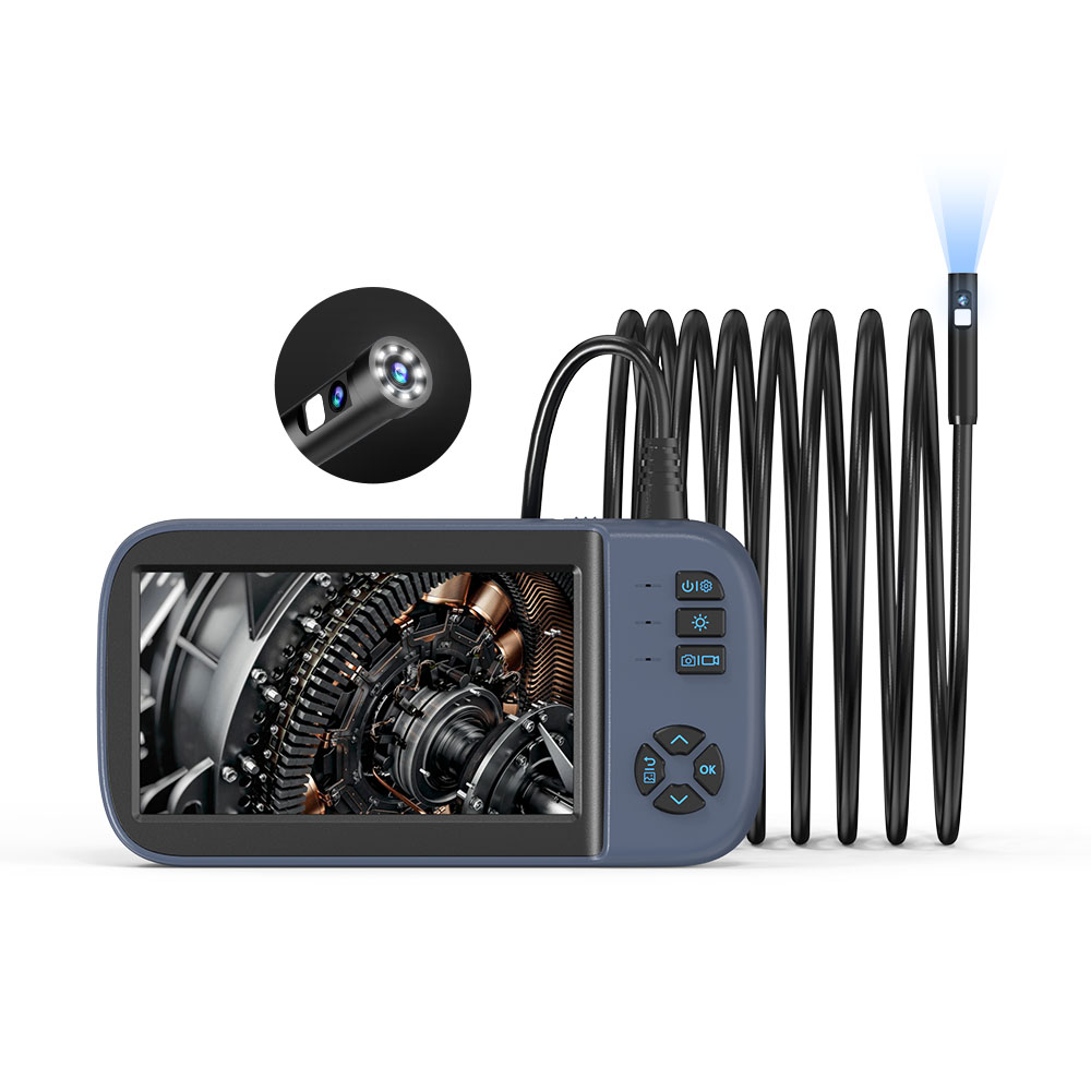 Inskam108A 5MP 12mm 4LED hard cable auto focus camera endoscope wire camera  for mobile endoscope