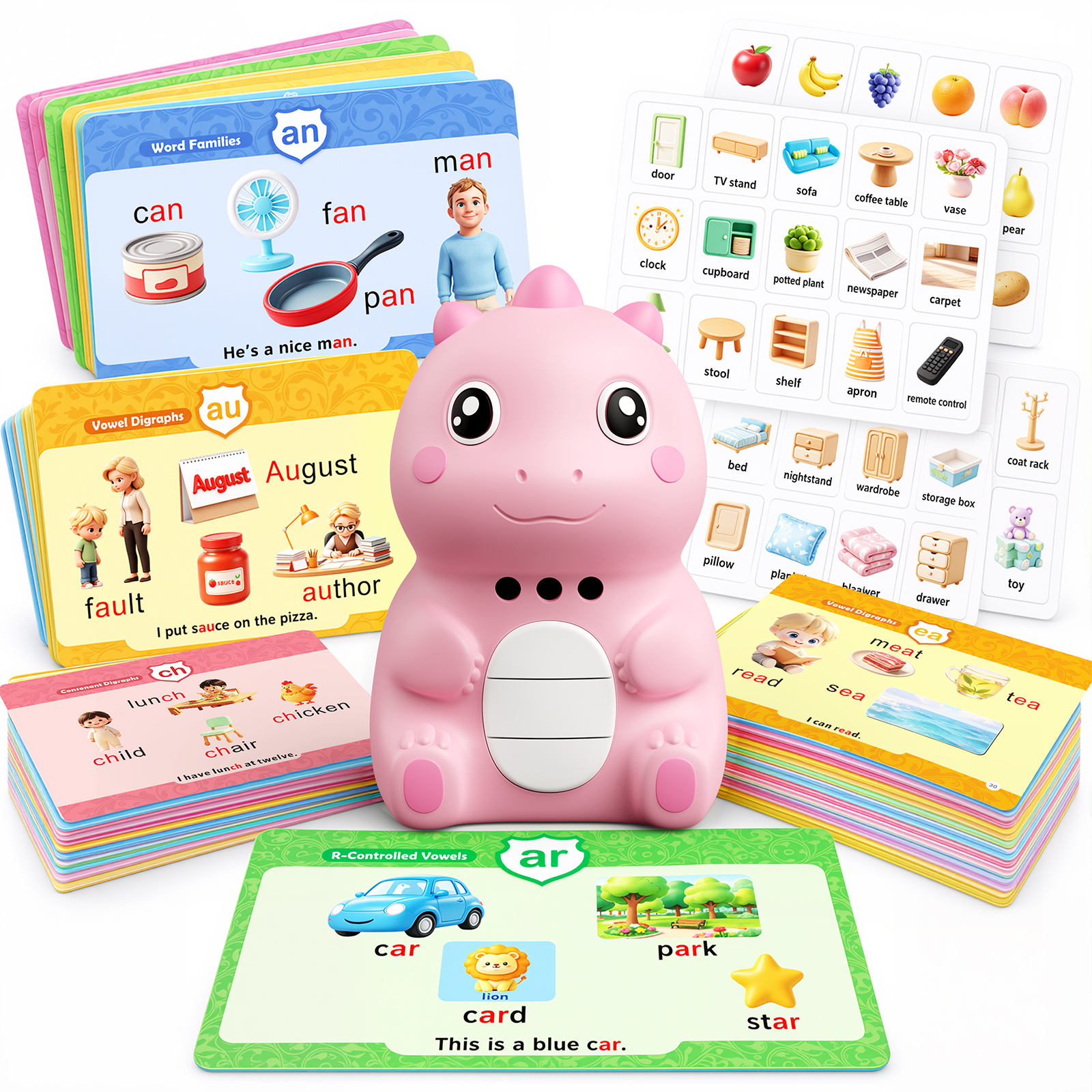 DB05 Kids Early Education Cognitive Cards for Early Development & Fun Brain Training